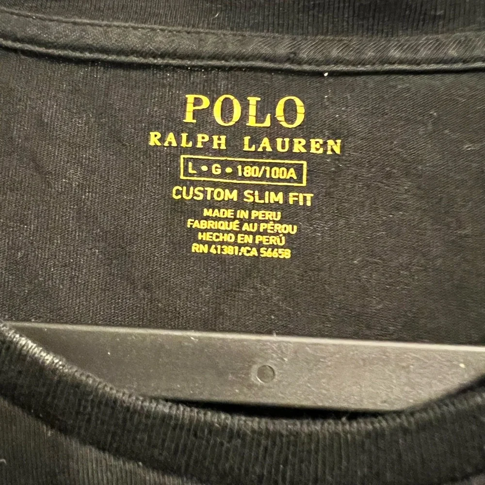 Polo by Ralph Lauren Black and Red 1967 Tee